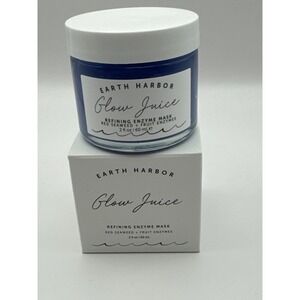 Earth Harbor Glow Juice Refining Enzyme Mask Red Seaweed Fruit Enzymes 2 Oz